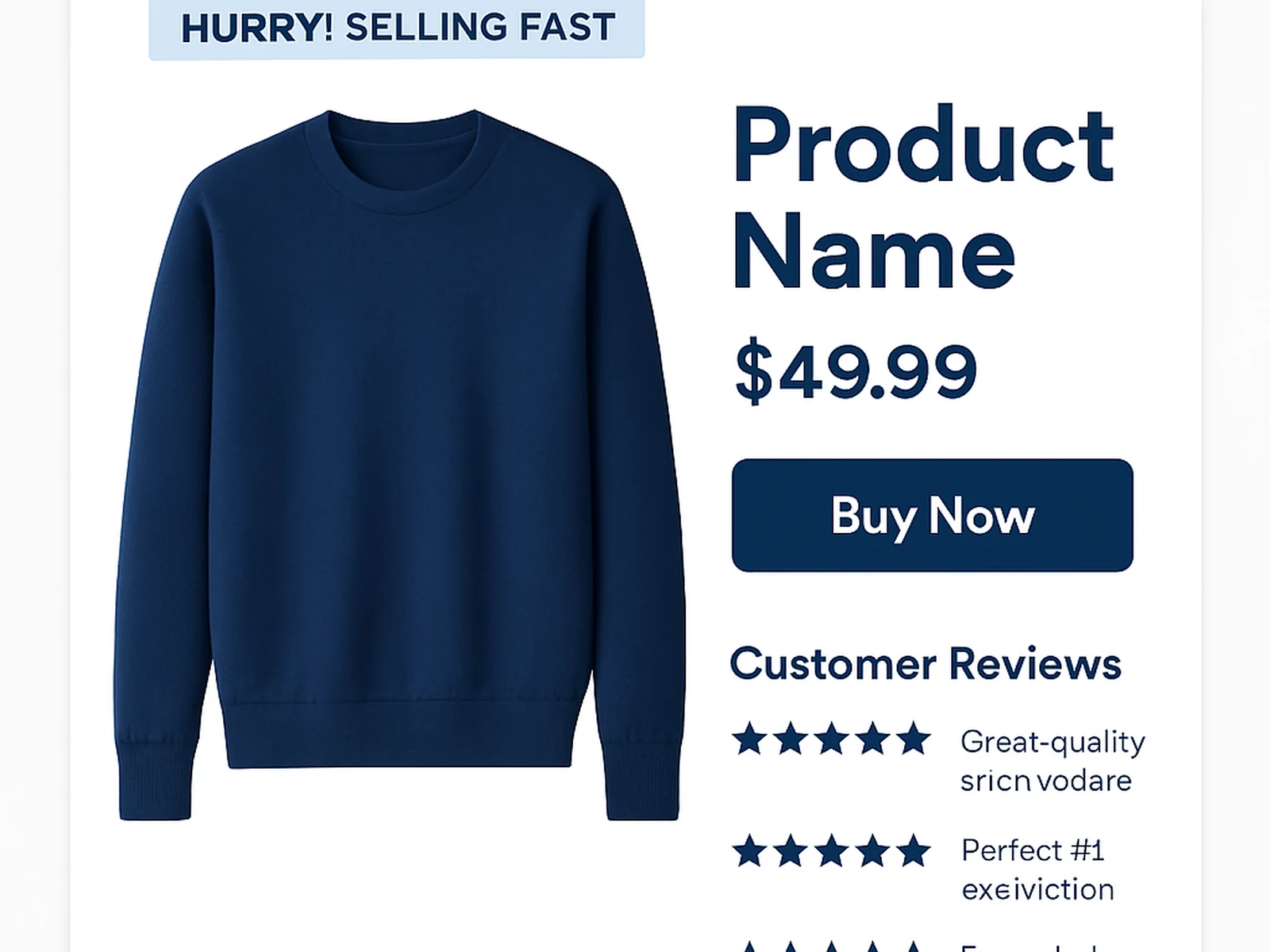 E-Commerce Landing Pages