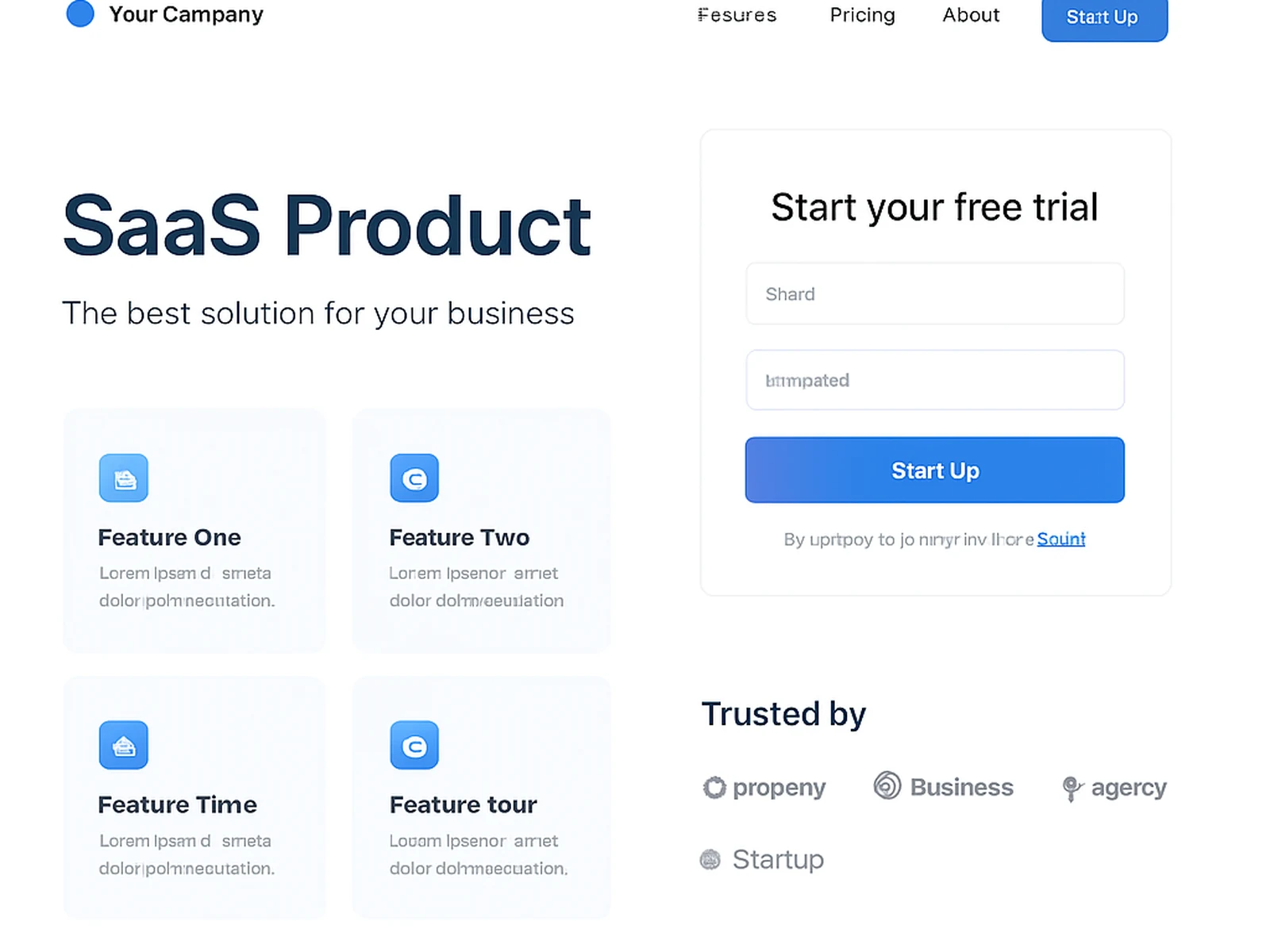SaaS Landing Pages